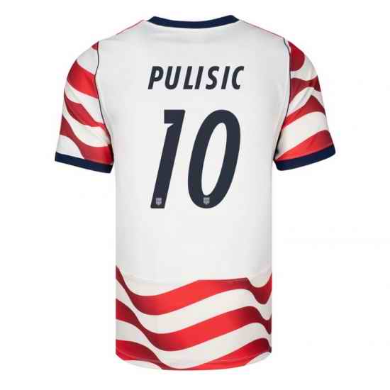 USA 2026 FIFA World Cup Soccer White Jersey Set ( Have Shorts ) Christian Pulisic #10